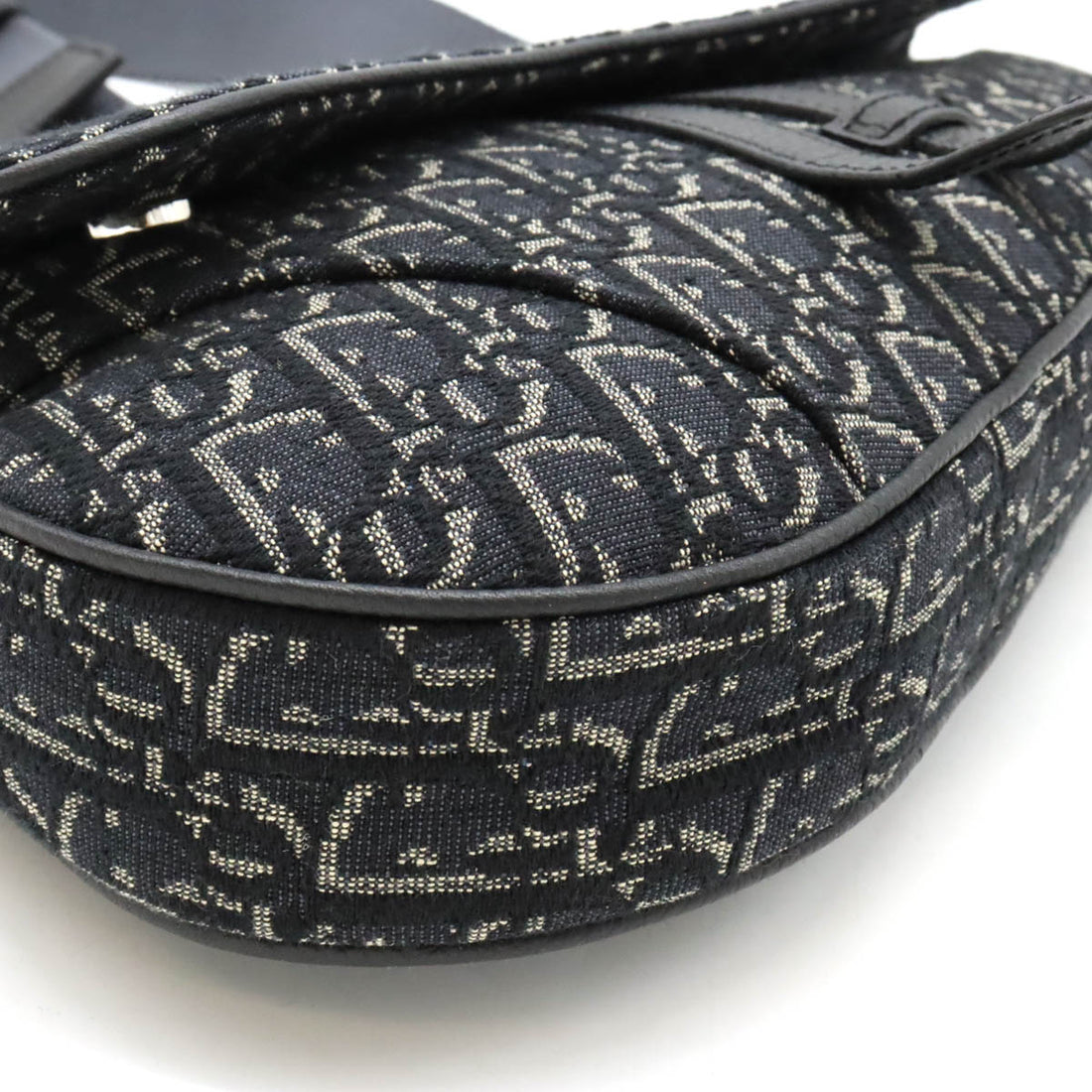 Dior Homme Oblique Jacquard Saddle Bag