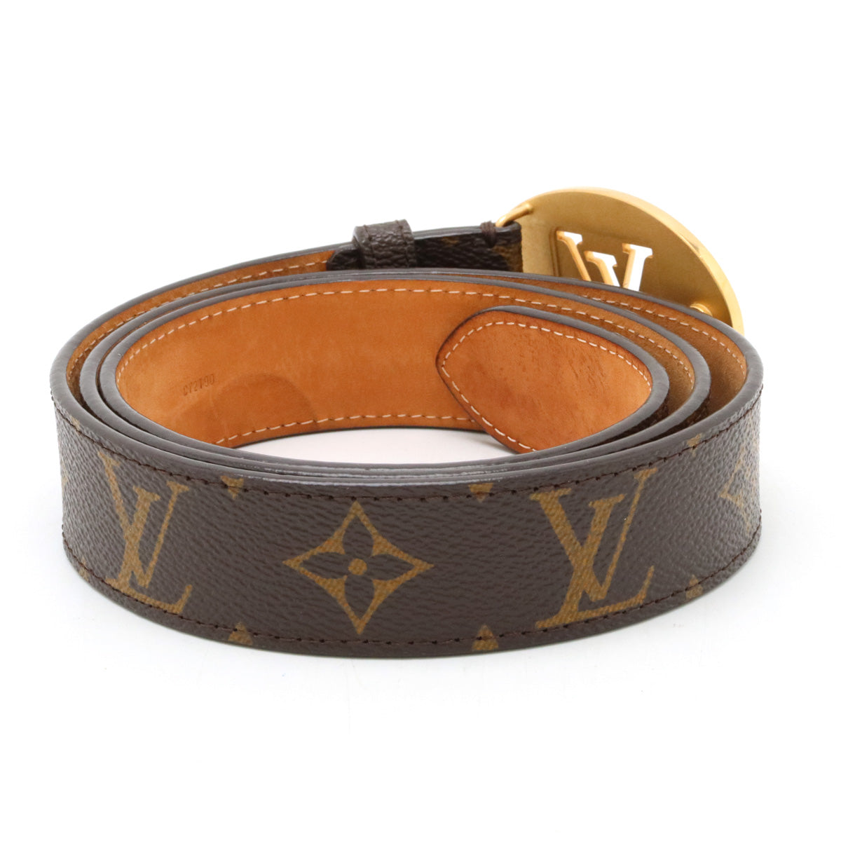 Louis Vuitton Monogram Belt M9842U in Very Good Condition