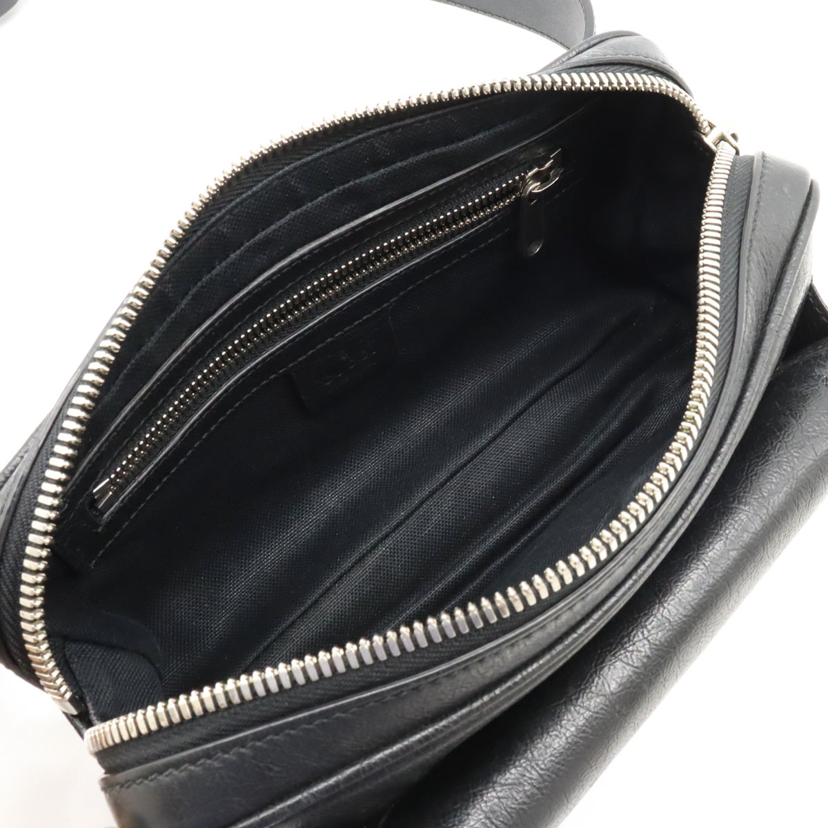 Gucci Morpheus Leather Belt Bag Black