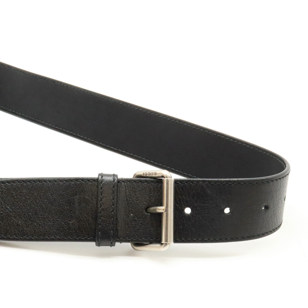 Gucci Morpheus Leather Belt Bag Black