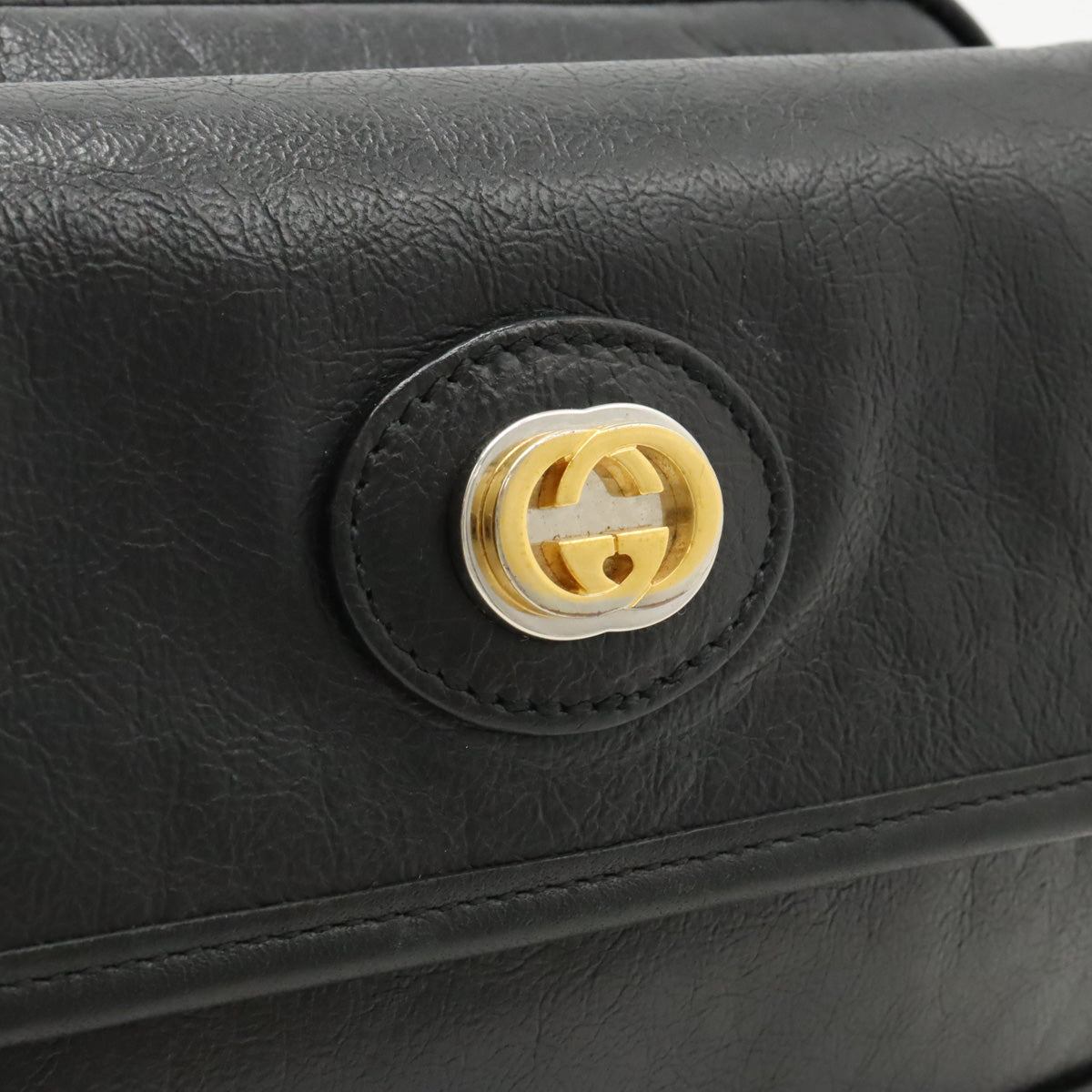 Gucci Morpheus Leather Belt Bag Black