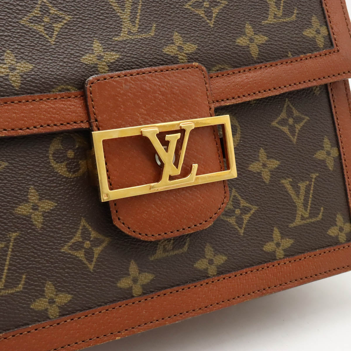 Louis Vuitton Monogram Sac Dauphine 2WAY Shoulder Bag M51410 in Very Good Condition