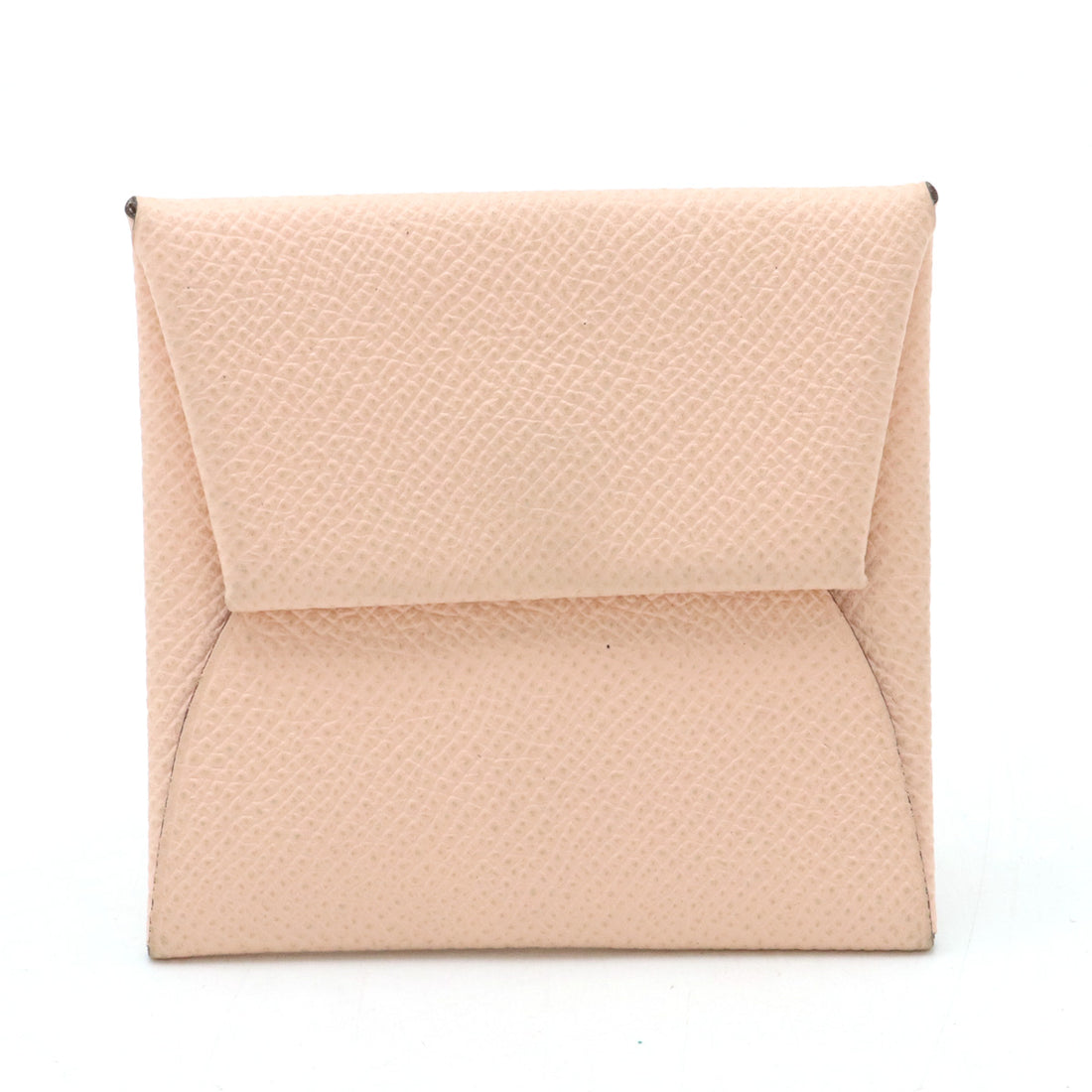 Hermes Bastia Coin Case Leather Light Pink