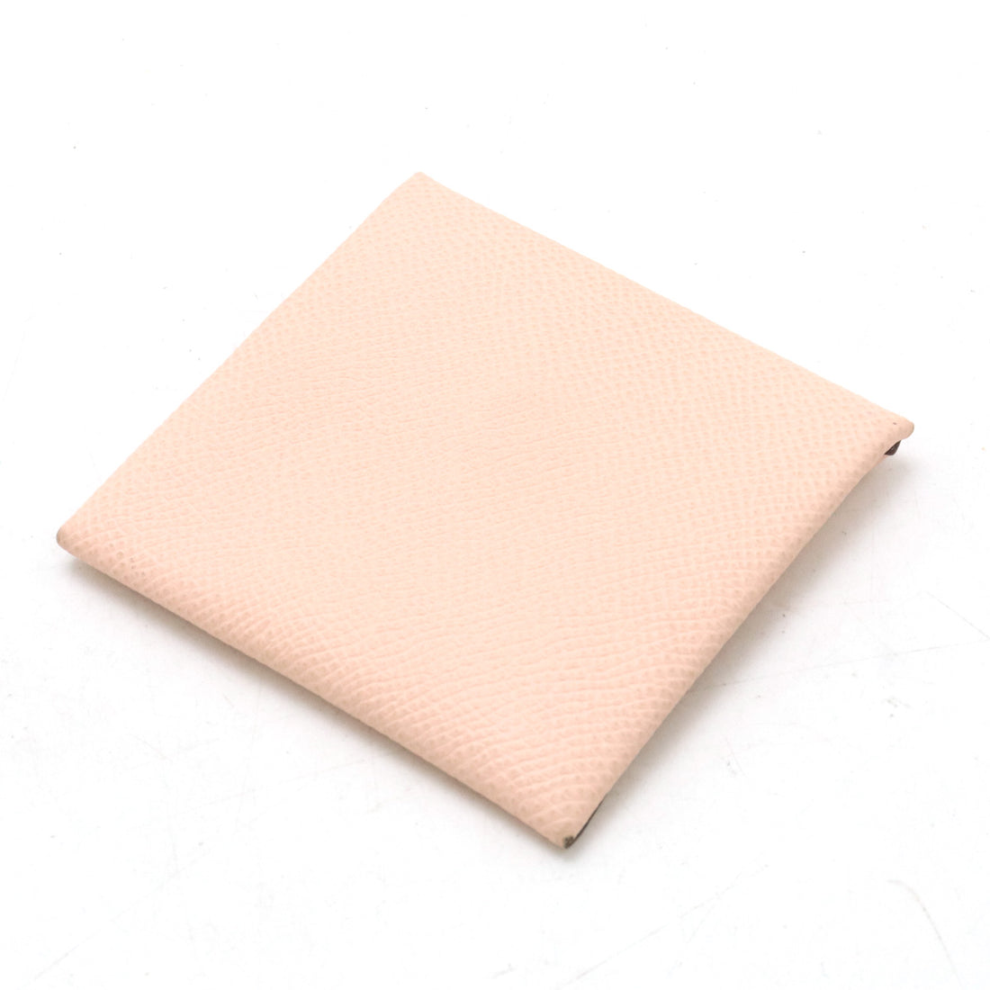 Hermes Bastia Coin Case Leather Light Pink