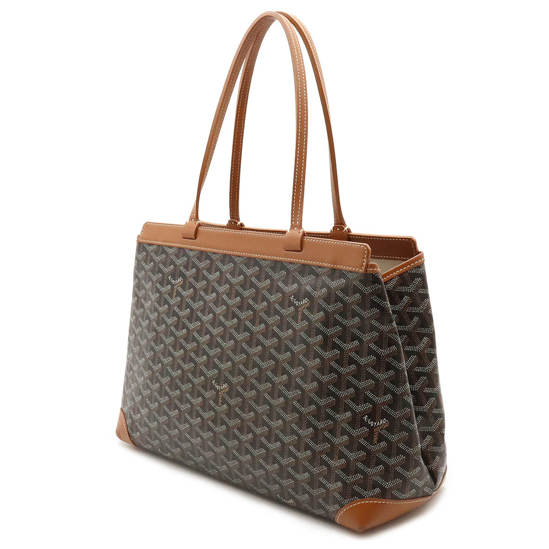 Goyard Belchasse PM Tote Bag PVC/Leather in Very Good Condition