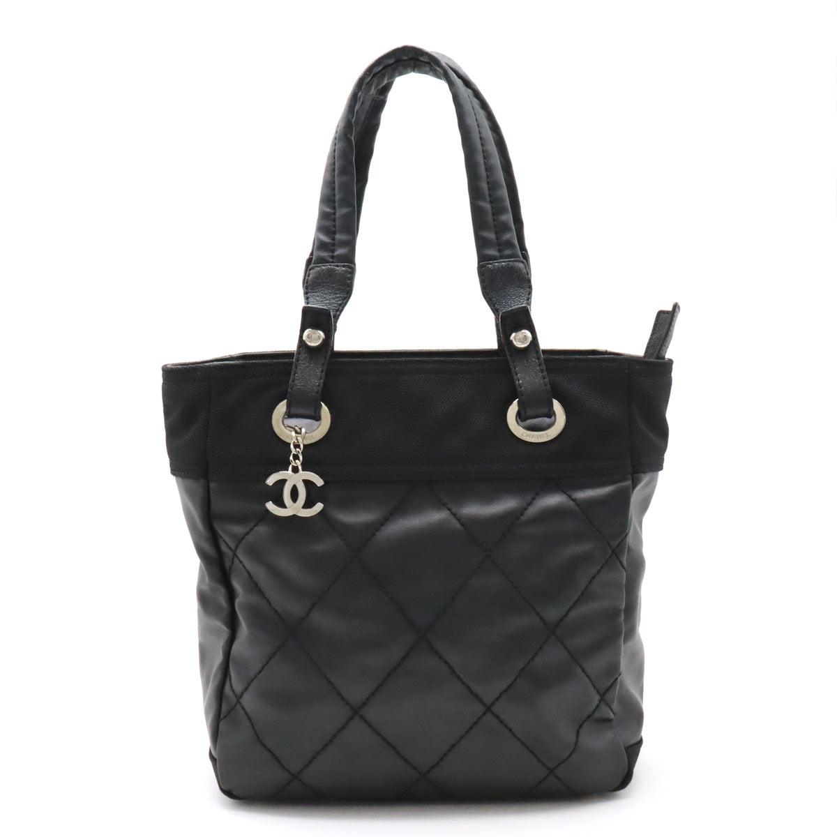 Chanel Paris Biarritz Tote PM Black