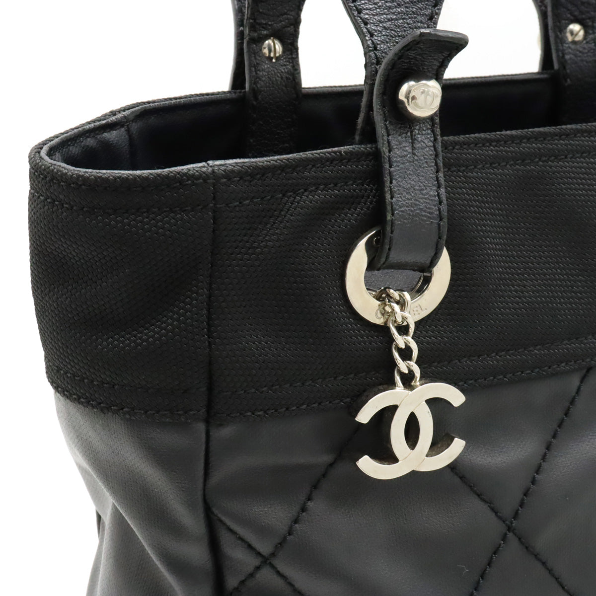 Chanel Paris Biarritz Tote PM Black