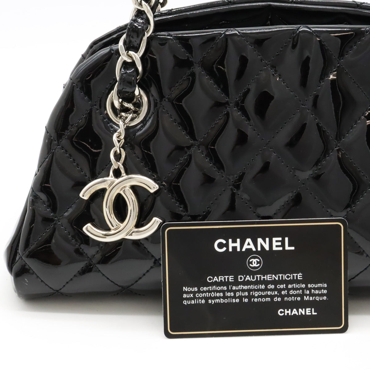 Chanel Mademoiselle Mini Bowling Bag Black