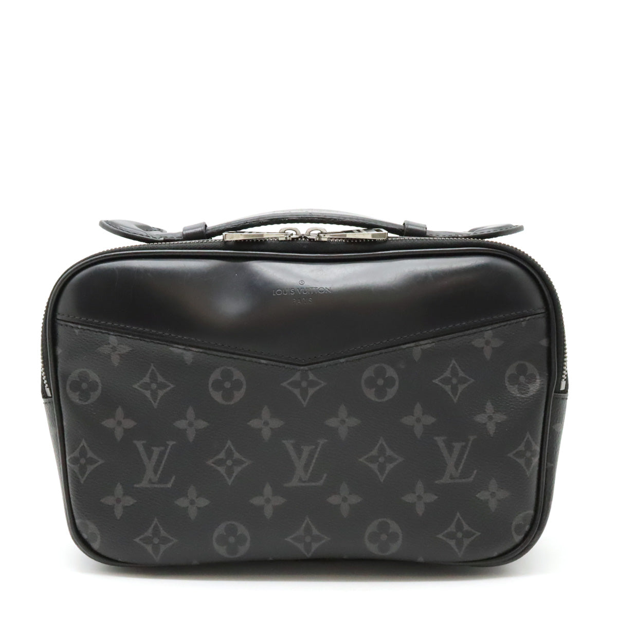 Louis Vuitton Monogram Eclipse Bum Bag M42906 in Very Good Condition