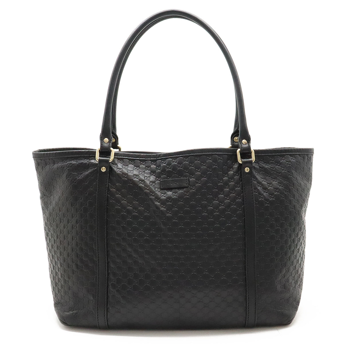 Gucci Microguccissima Leather Tote Bag Black