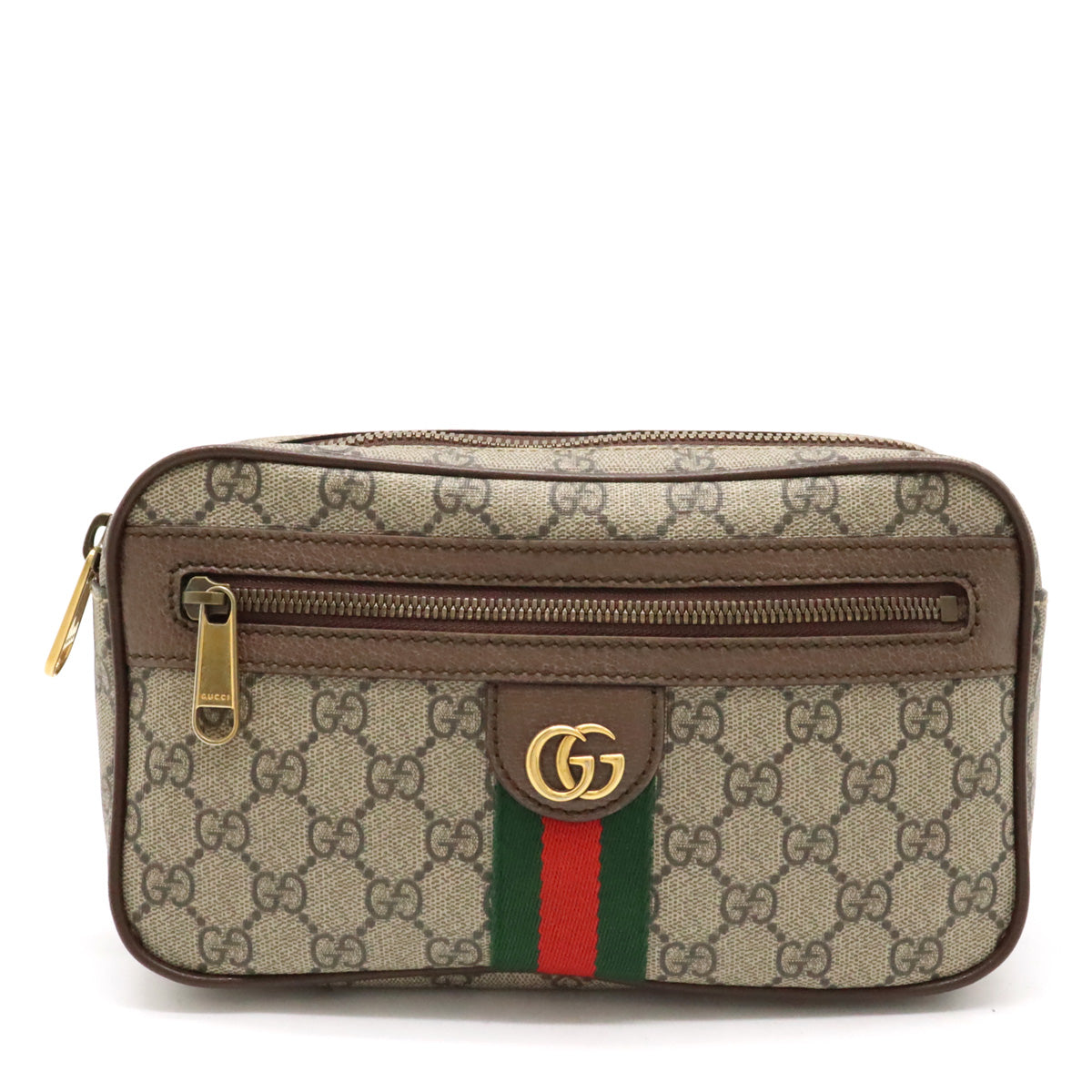 Gucci Ophidia GG Supreme Belt Bag PVC Leather 574796 in Very Good Condition