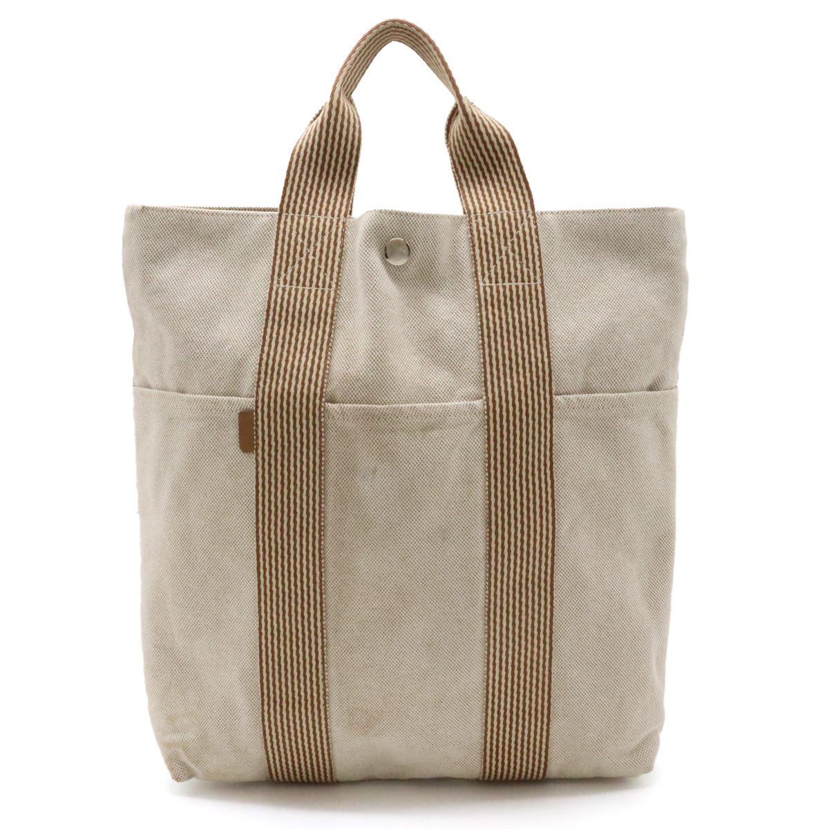 Hermes Canvas New Fourre-Tout Tote Bag