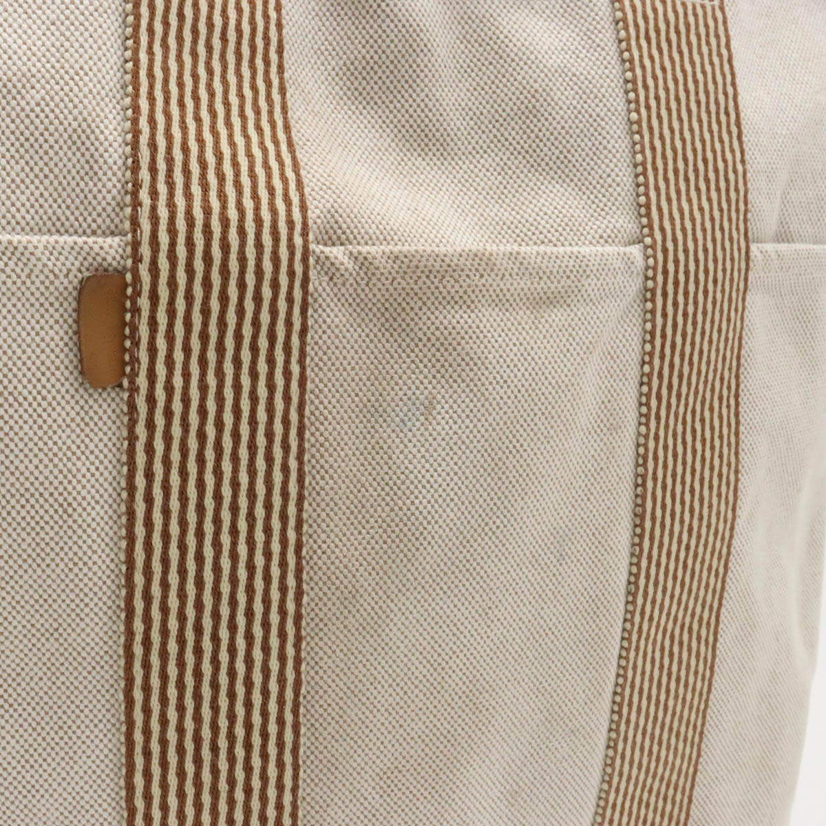 Hermes Canvas New Fourre Tout Cabas Tote Bag in Very Good Condition