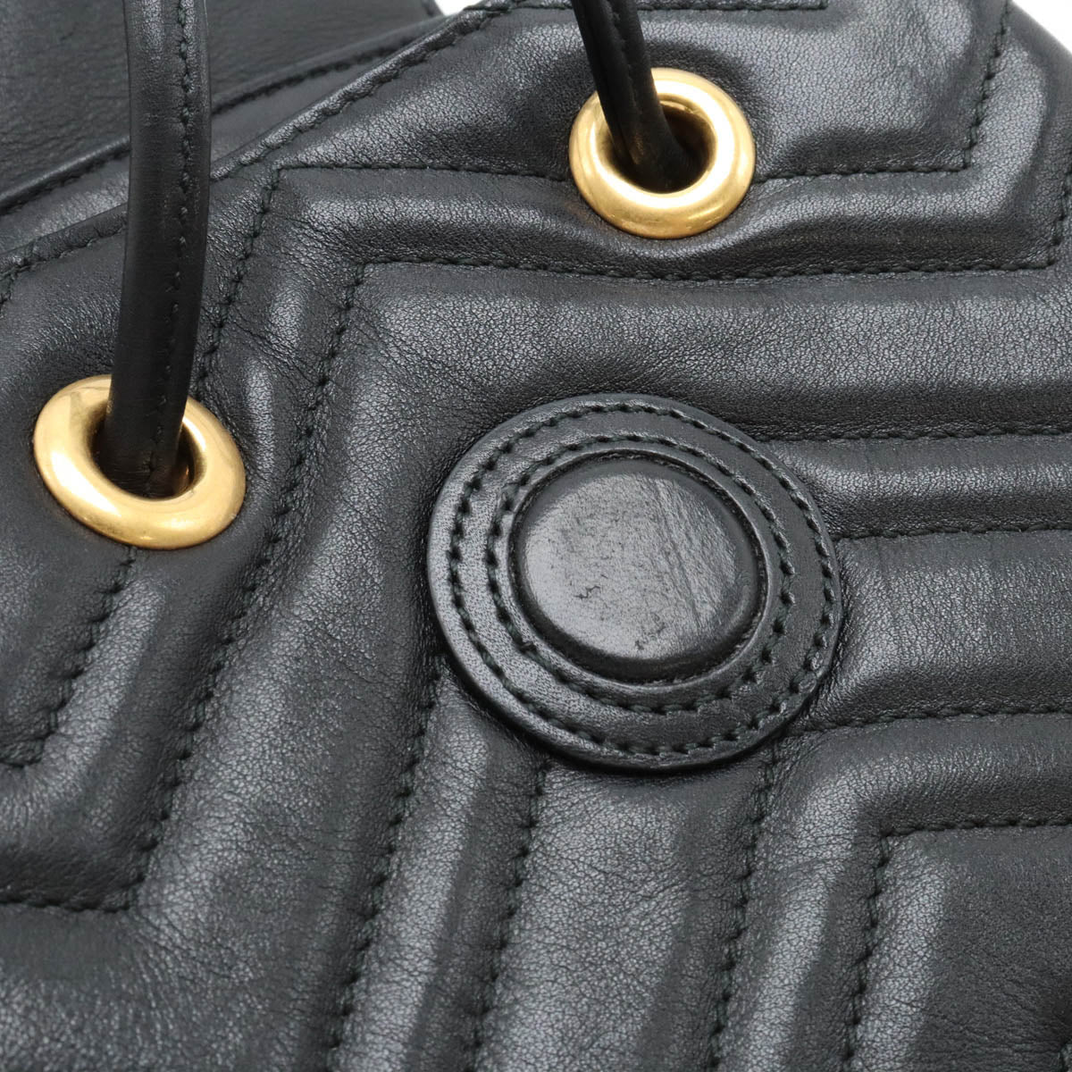 Gucci Leather GG Marmont Quilted Backpack