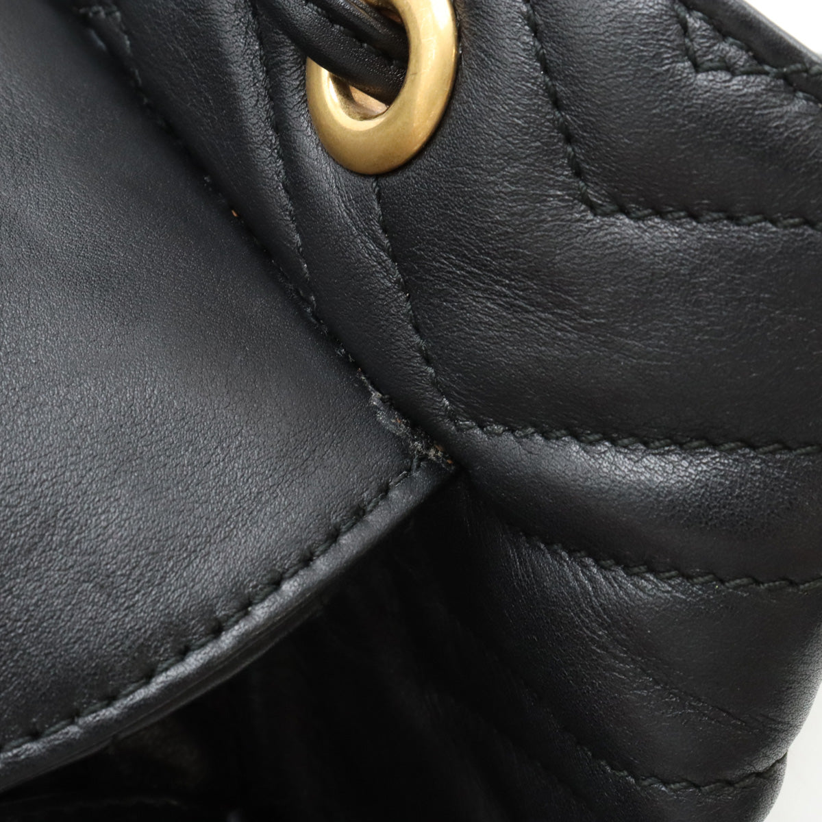 Gucci Leather GG Marmont Quilted Backpack