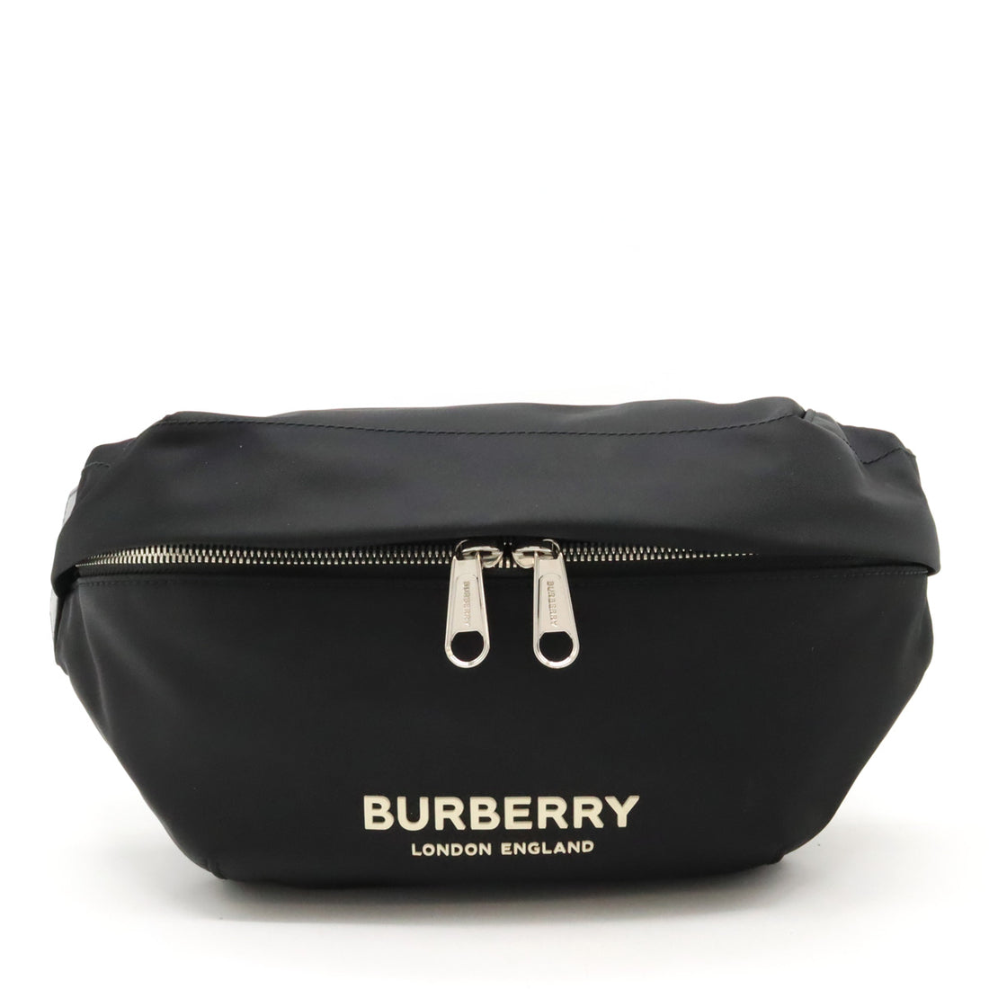 Burberry Nylon/Leather Sonny Waist Bag Black