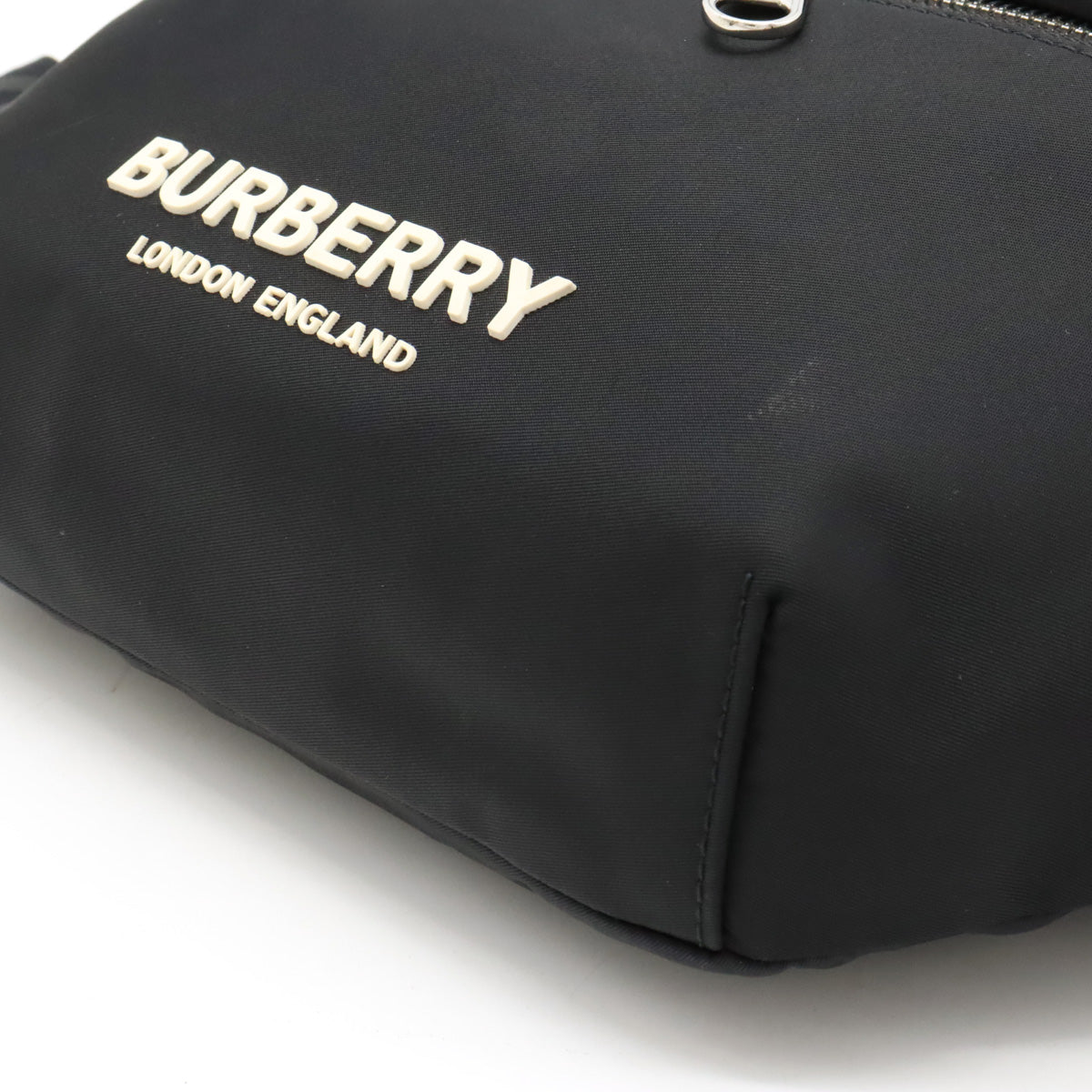 Burberry Nylon/Leather Sonny Waist Bag Black