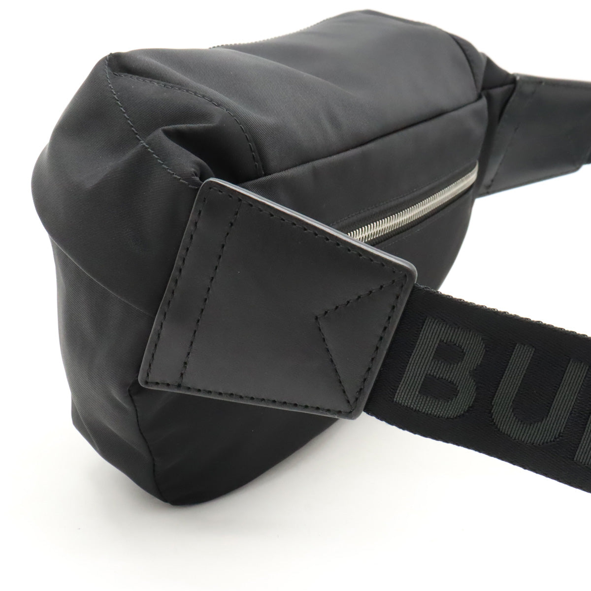 Burberry Nylon/Leather Sonny Waist Bag Black