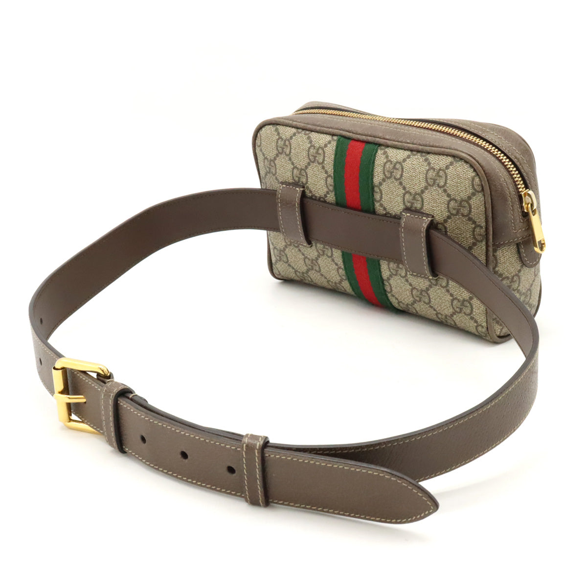 Gucci Ophidia GG Supreme Small Belt Bag PVC/Leather in Very Good Condition