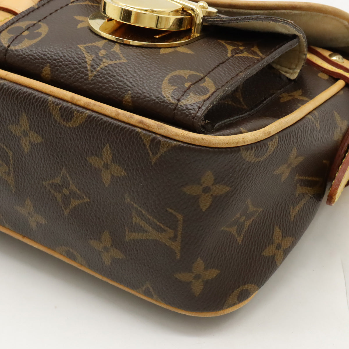 Louis Vuitton Monogram Hudson PM Shoulder Bag M40027 in Good Condition