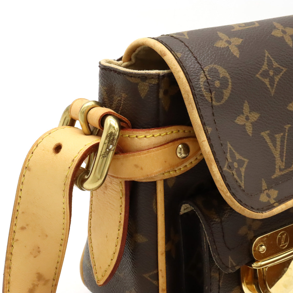 Louis Vuitton Monogram Hudson PM Shoulder Bag M40027 in Good Condition