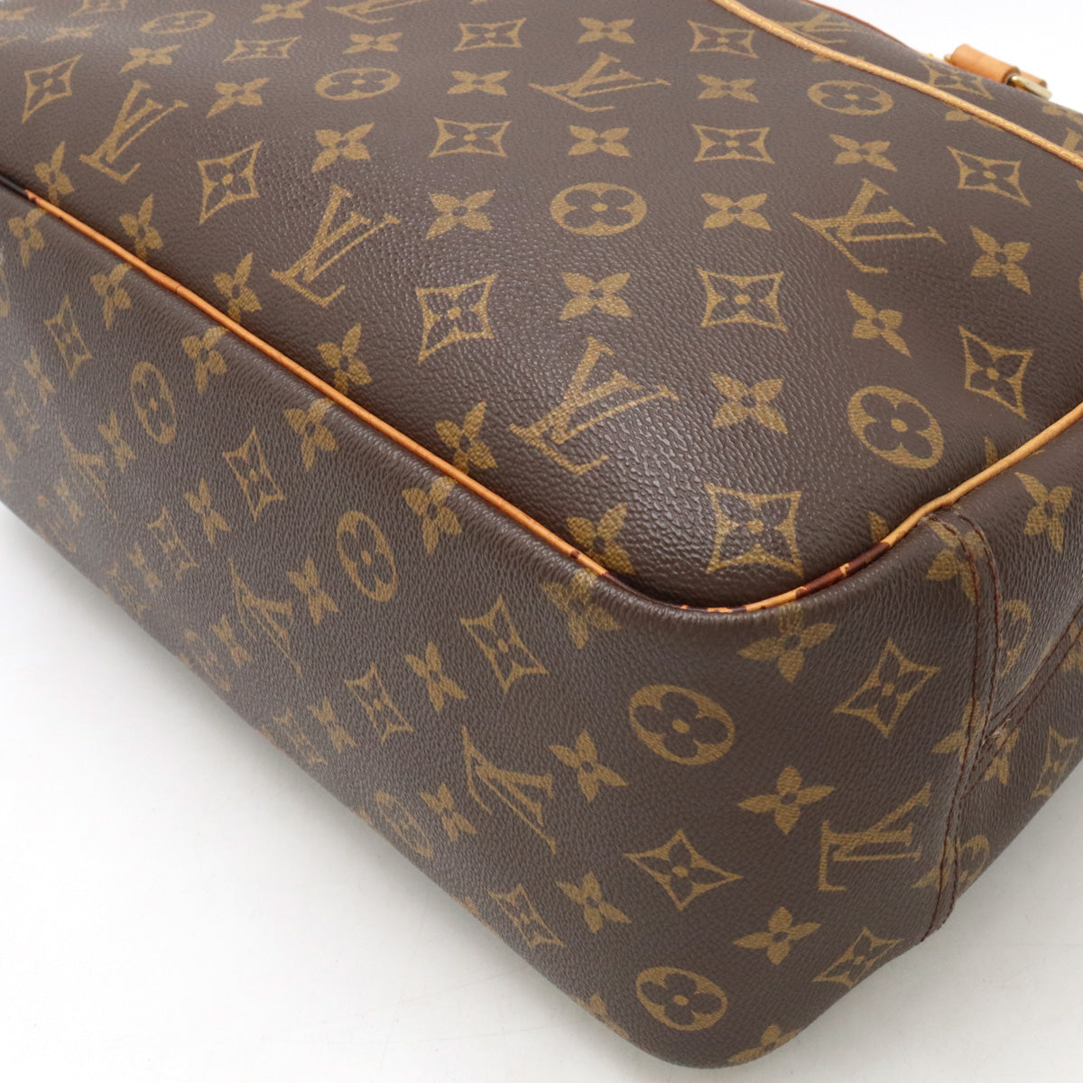 Louis Vuitton Monogram Bowling Vanity Deauville Handbag M47270