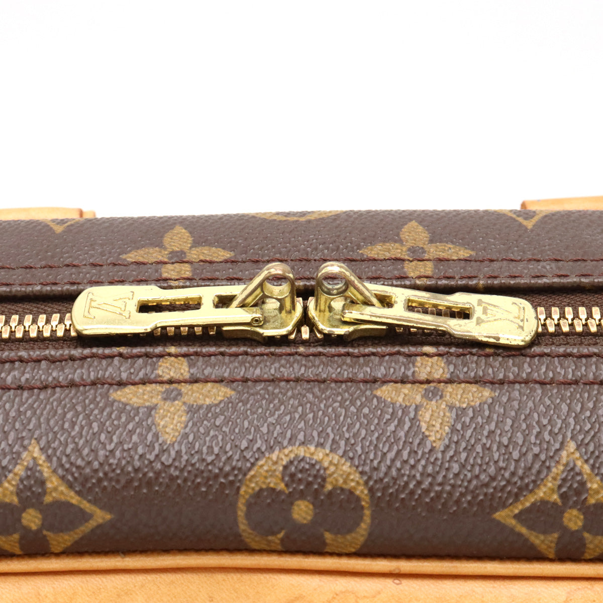 Louis Vuitton Monogram Bowling Vanity Deauville Handbag M47270