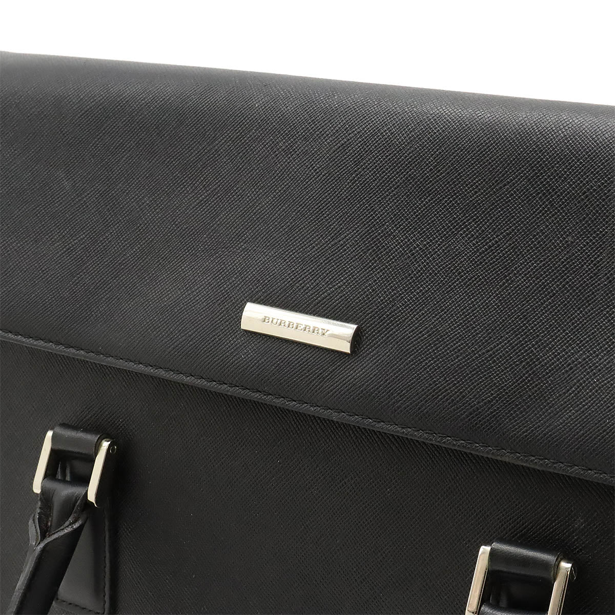 Burberry Leather Tote Bag Black