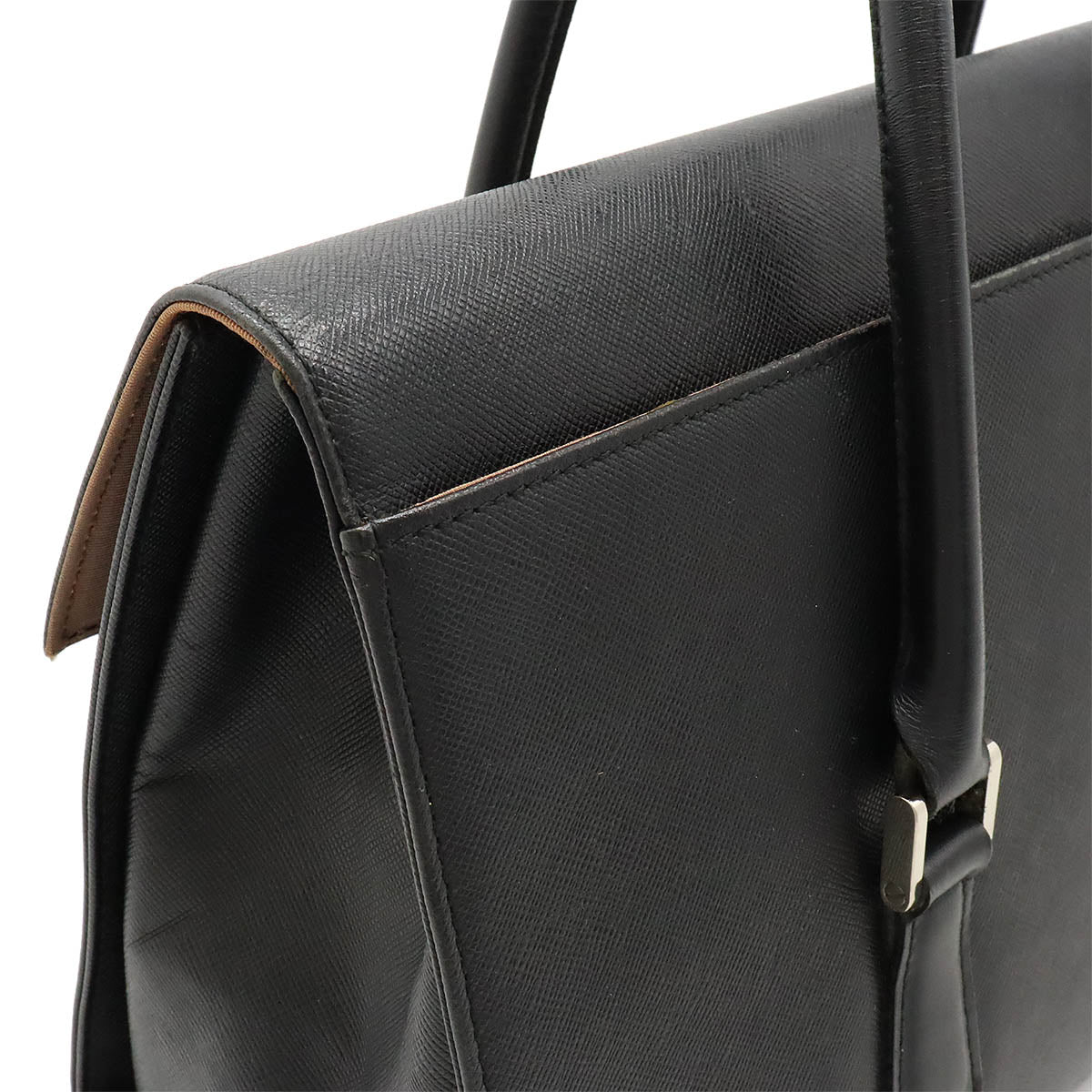 Burberry Leather Tote Bag Black