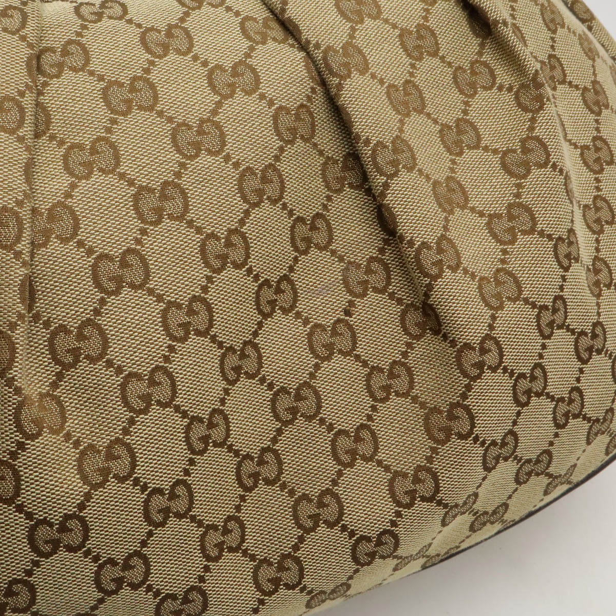 Gucci Sukey GG Canvas Leather Shoulder Bag 232955