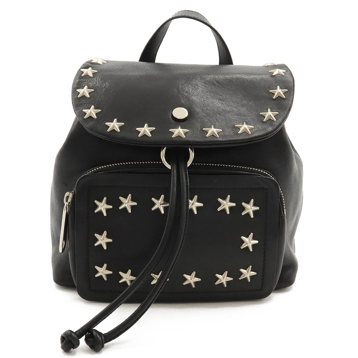 Jimmy Choo SUKI Leather Backpack Black