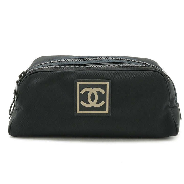 Chanel Nylon Canvas Sport Line Cosmetic Pouch A19975