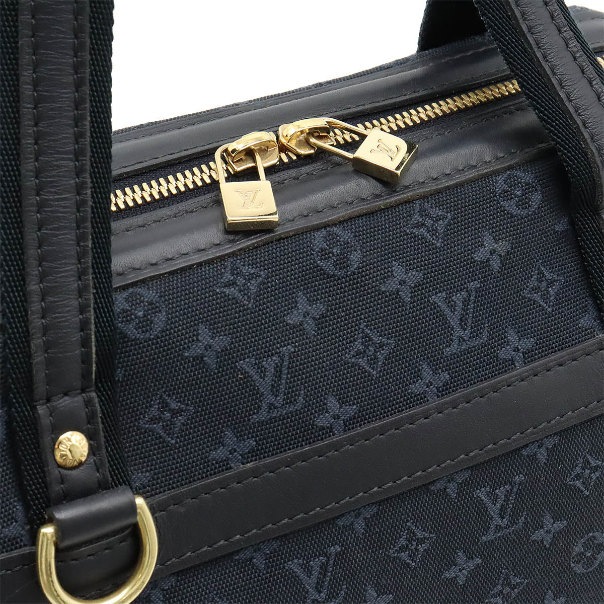 Louis Vuitton Monogram Mini Josephine PM Canvas Handbag M92414 in Very Good Condition