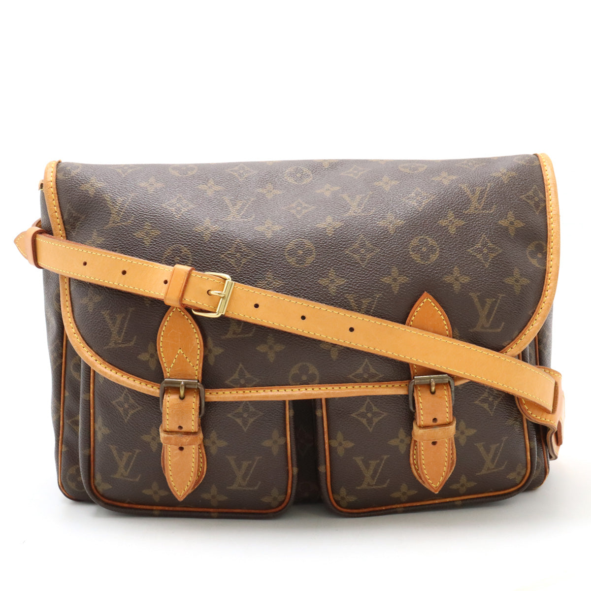 Louis Vuitton Monogram Sac Bazas Japan Shoulder Bag M99013 in Good Condition