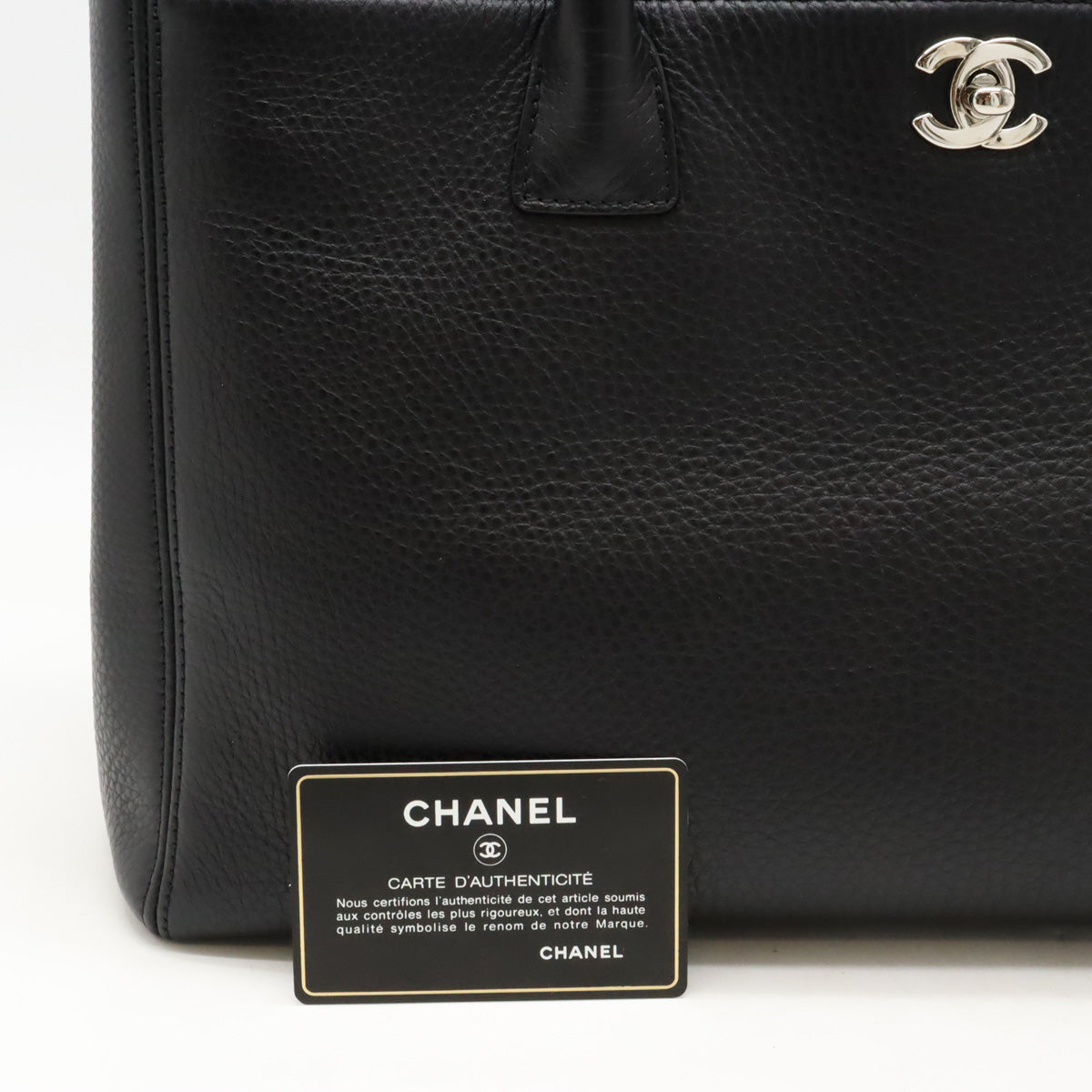 Chanel Executive Line Tote Bag Black