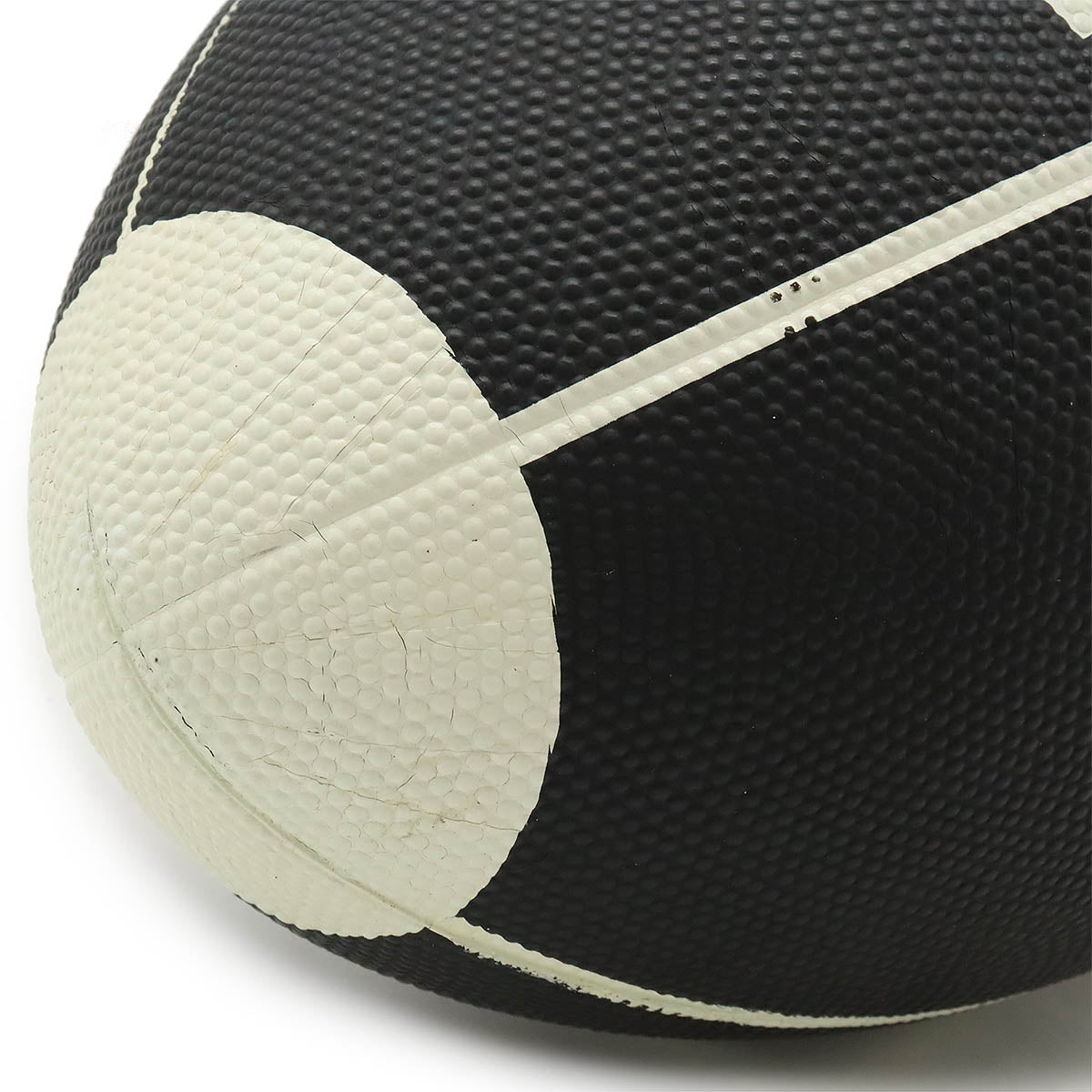 Chanel Rugby Ball Sports Line Black White