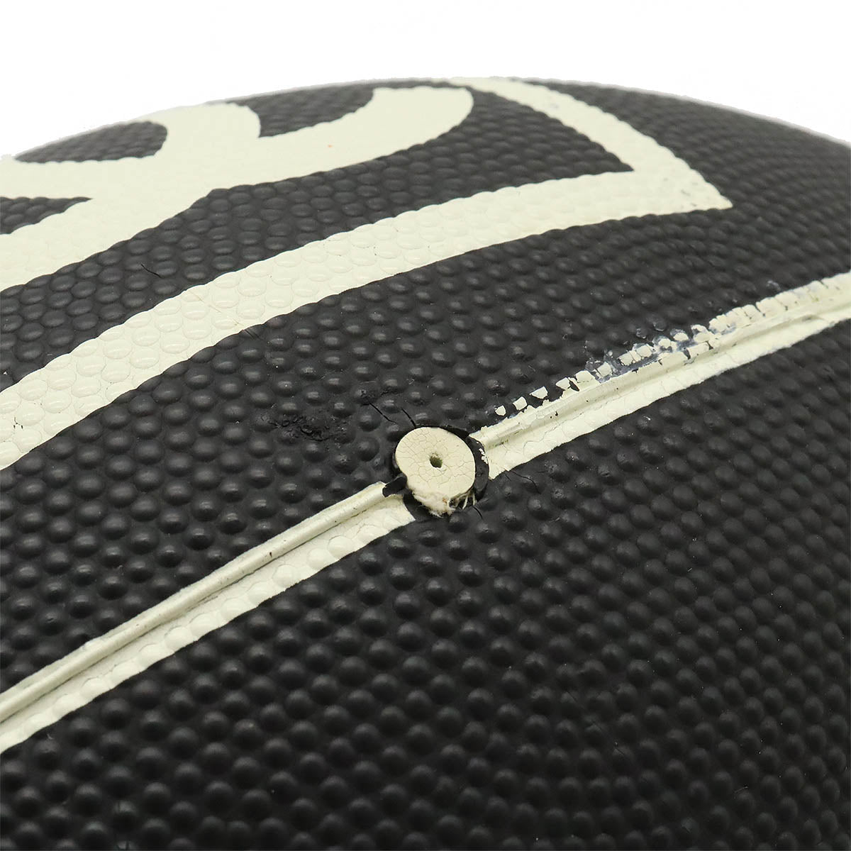 Chanel Rugby Ball Sports Line Black White