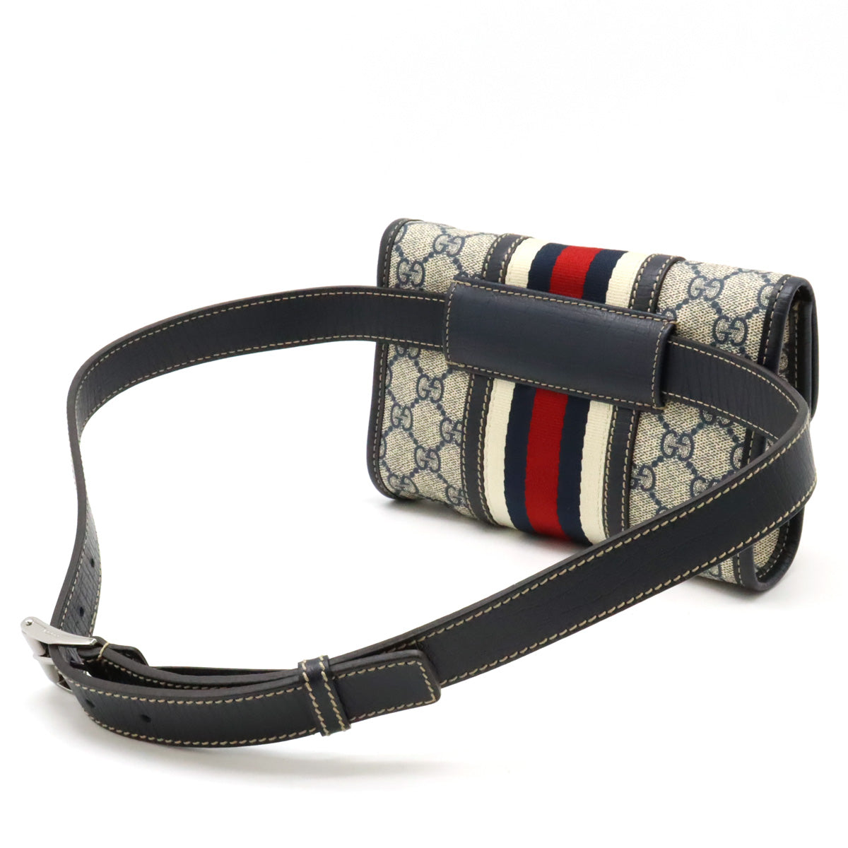 Gucci GG Supreme Waist Bag PVC Leather