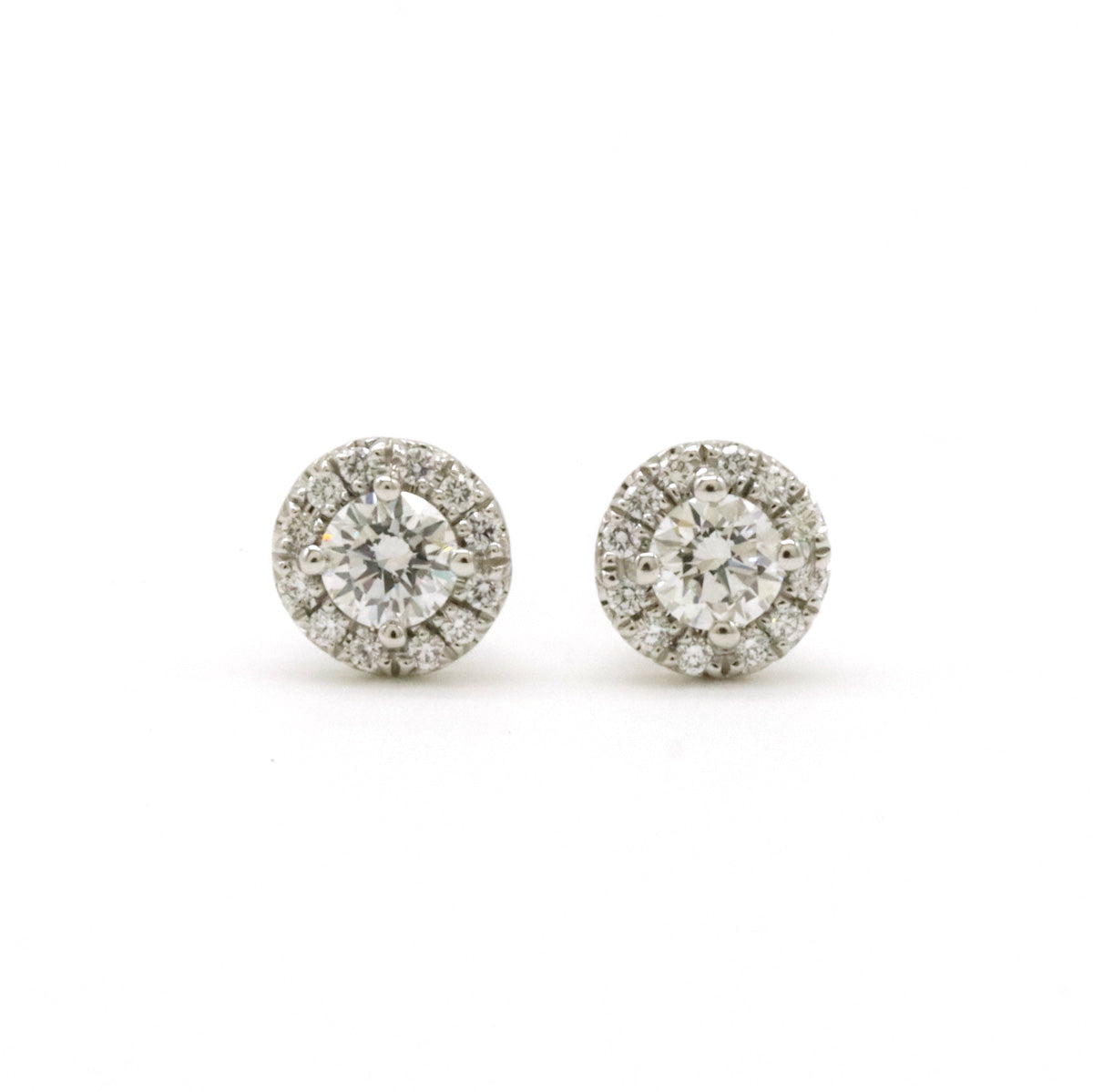 Tiffany & Co. Soleste Diamond Earrings Pt950 Platinum