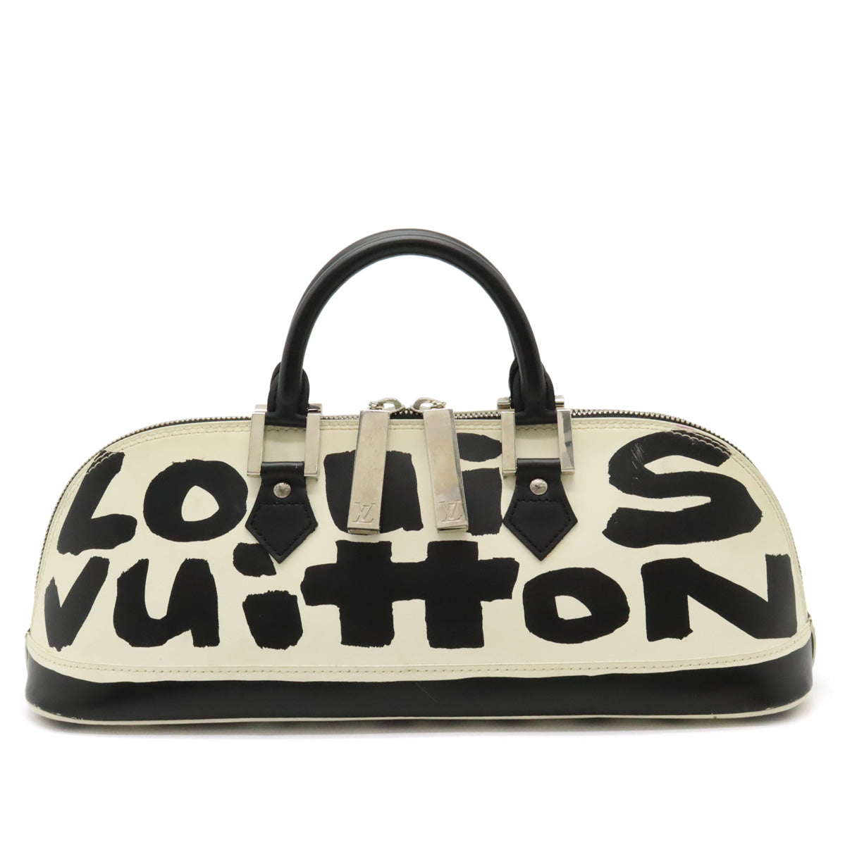 Louis Vuitton Graffiti Alma Horizontal Leather Handbag M92175