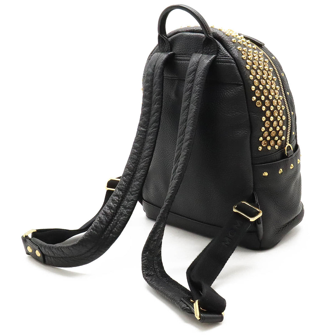 MCM Leather Studded Rhinestone Backpack in Great Condition