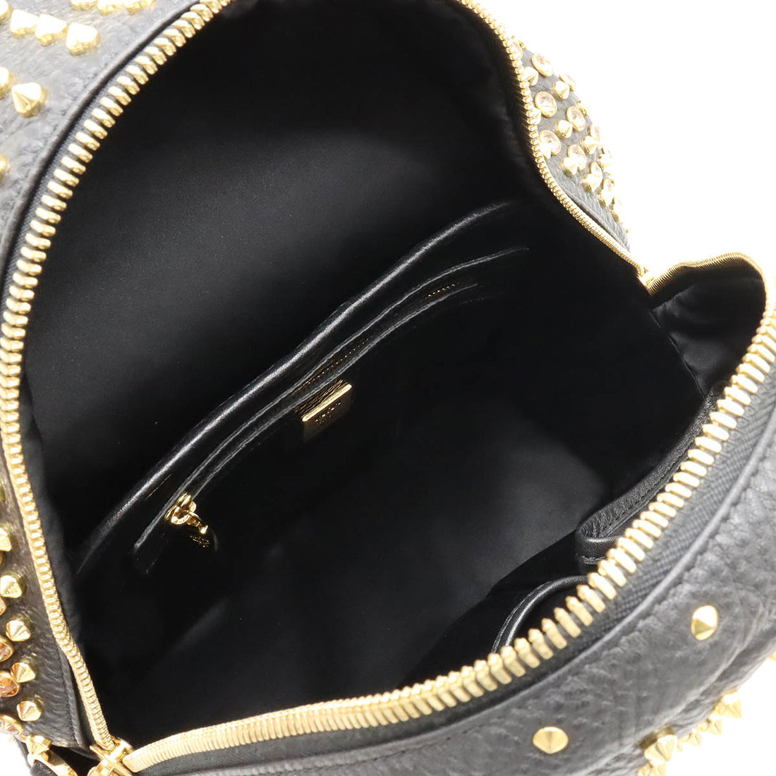 MCM Leather Studded Rhinestone Backpack in Great Condition