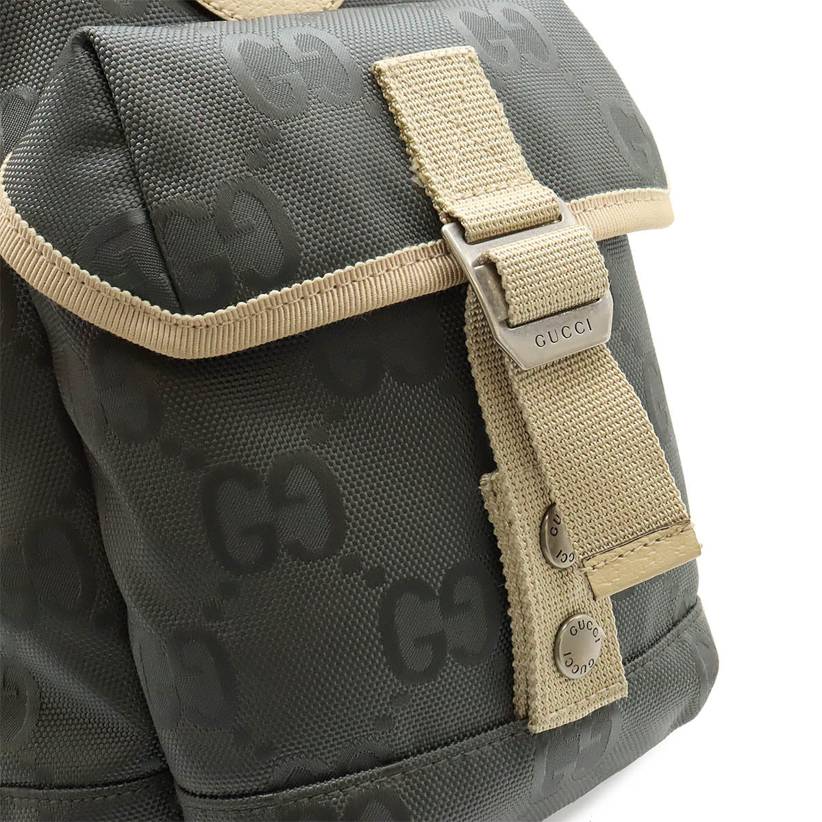 Gucci Off The Grid Nylon Canvas Backpack 658631 in Great Condition