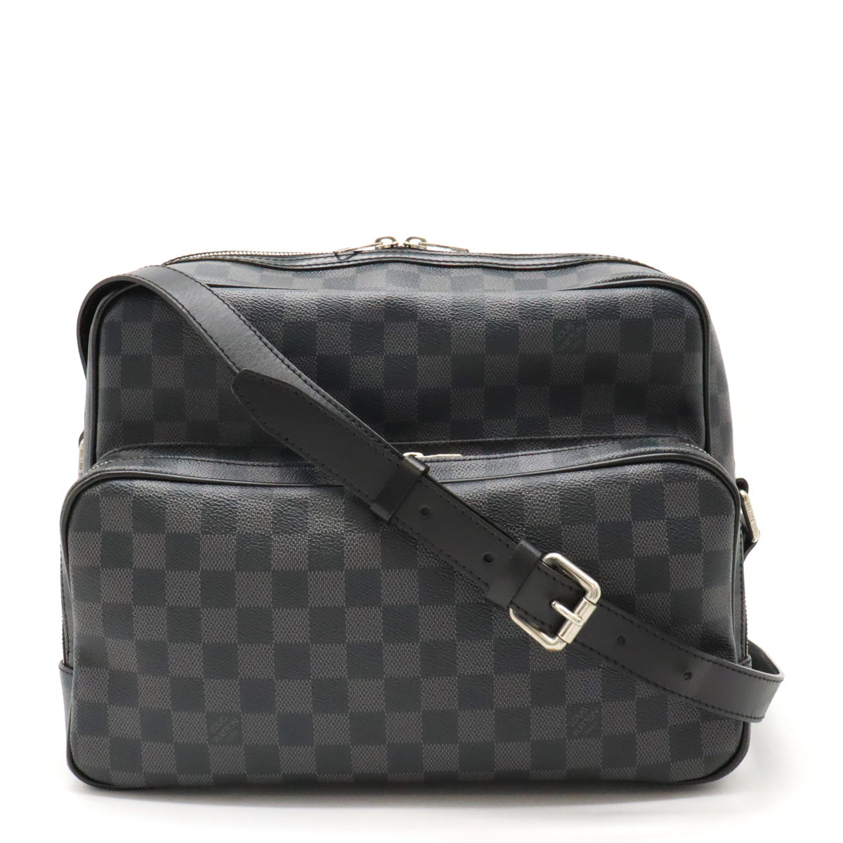 Louis Vuitton Damier Graphite Io Messenger Bag N45252 in Very Good Condition