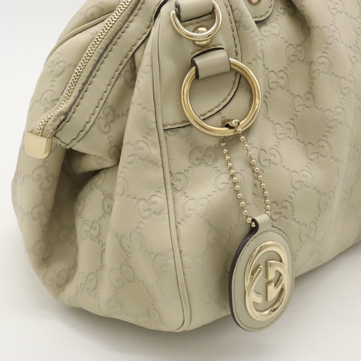 Gucci Sukey Guccissima Leather Shoulder Bag 223974 in Very Good Condition