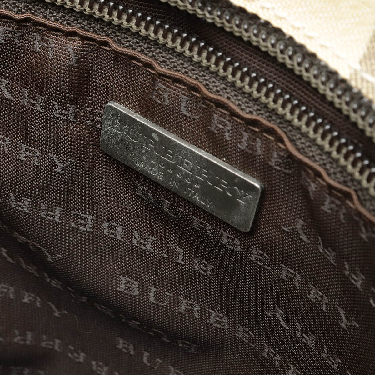 Burberry Nova Check PVC Leather Tote Bag