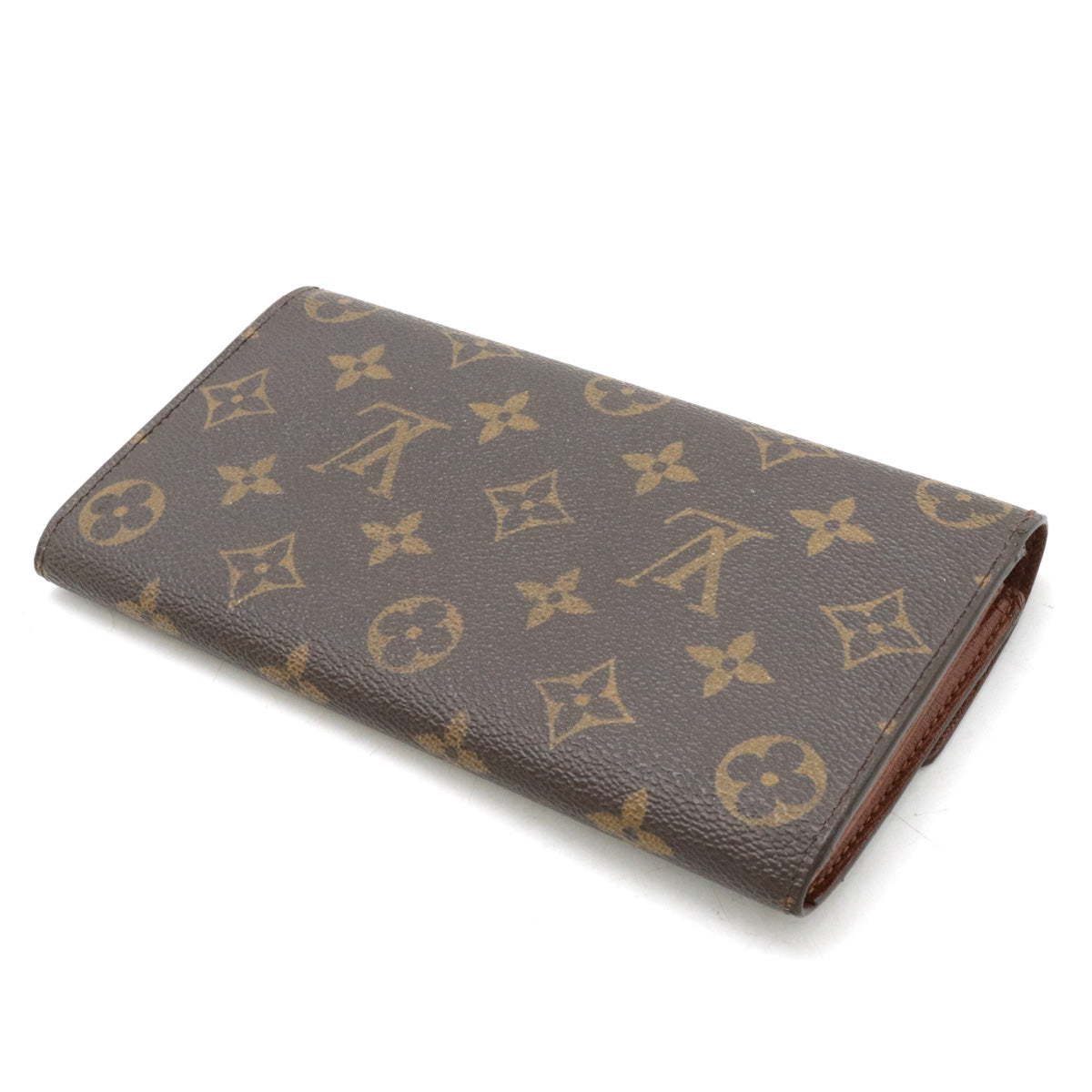 Louis Vuitton Monogram Pochette Portemonnaie Credit Bifold Wallet M61726 in Very Good Condition