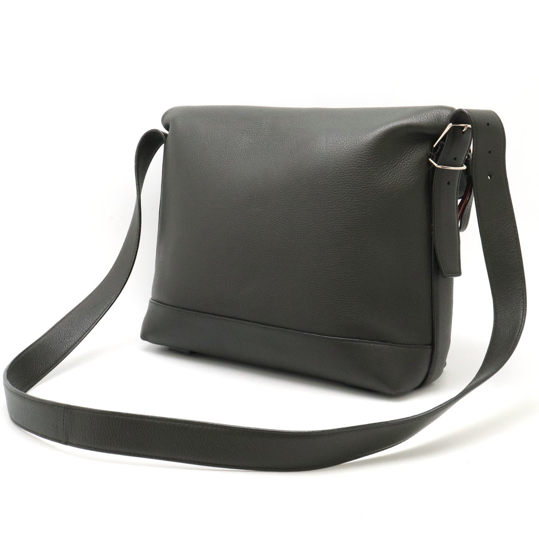 Bally Leather Messenger Shoulder Bag