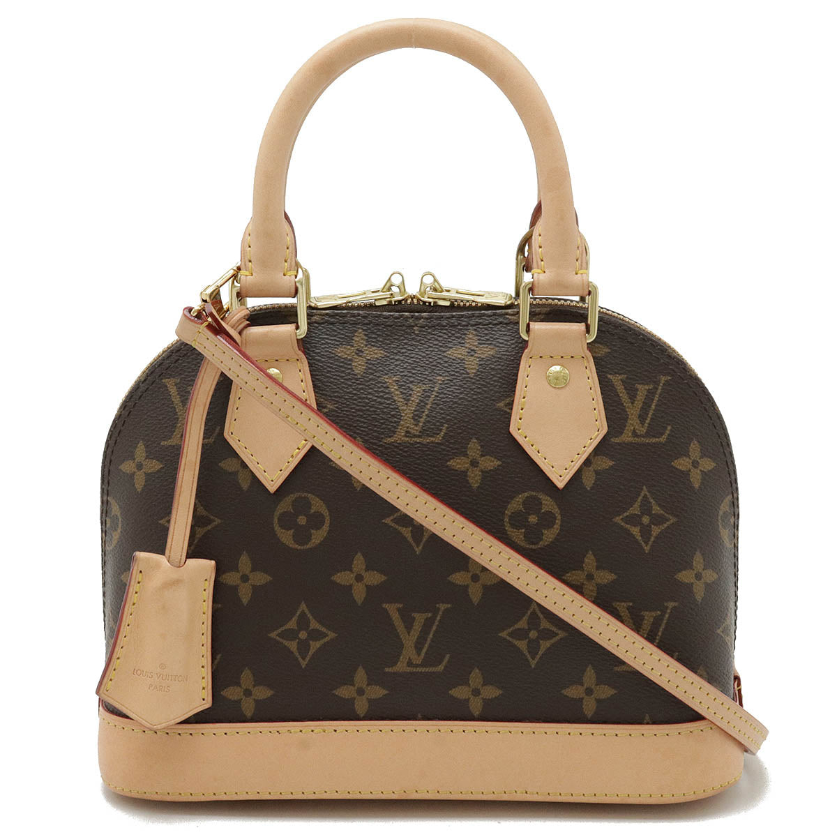 Louis Vuitton Monogram Alma BB Handbag M46990 in Great Condition