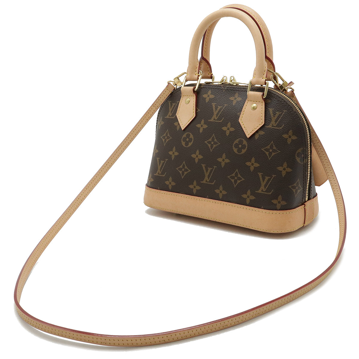 Louis Vuitton Monogram Alma BB Handbag M46990 in Great Condition